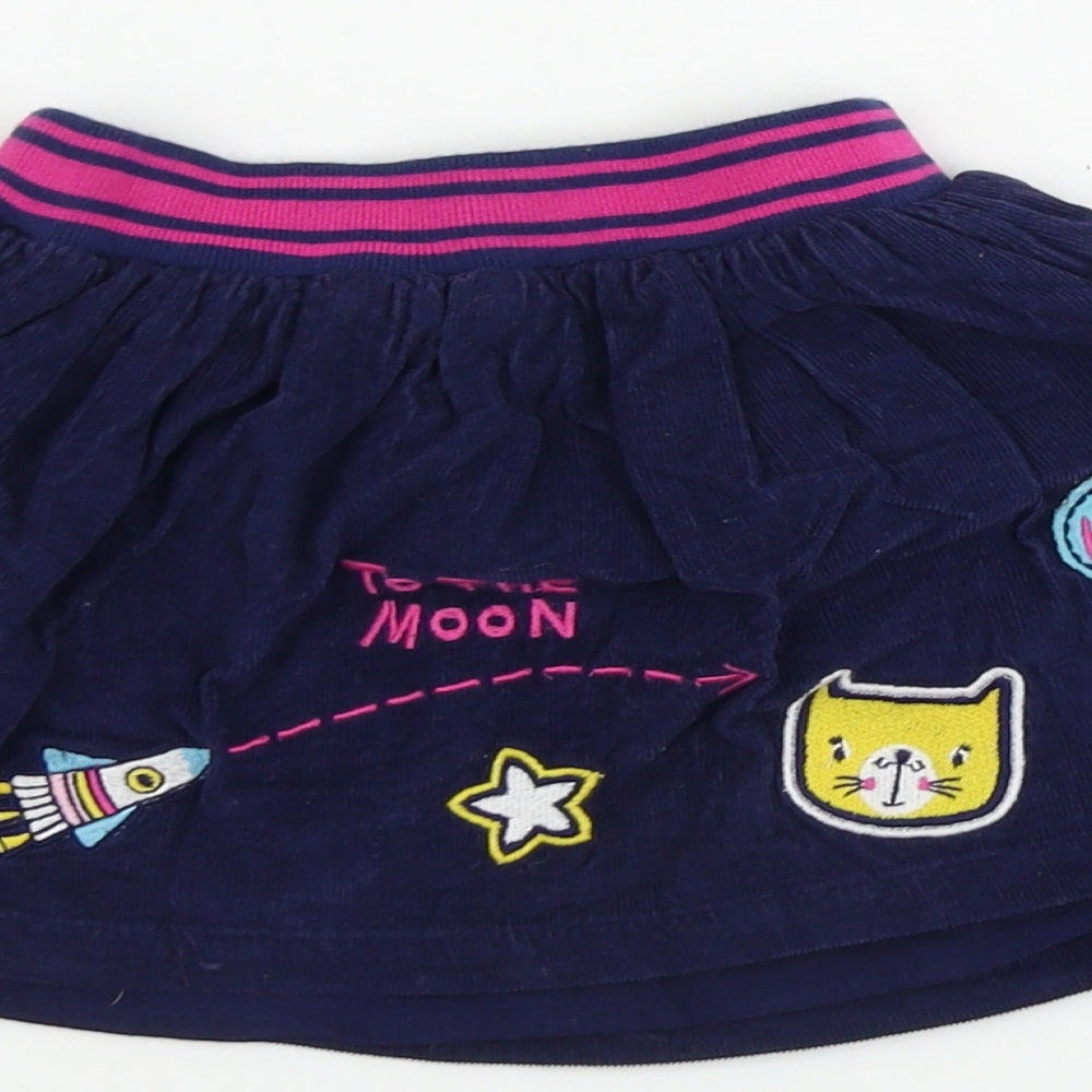 TU Girls Blue A-Line Skirt Size 2 Years