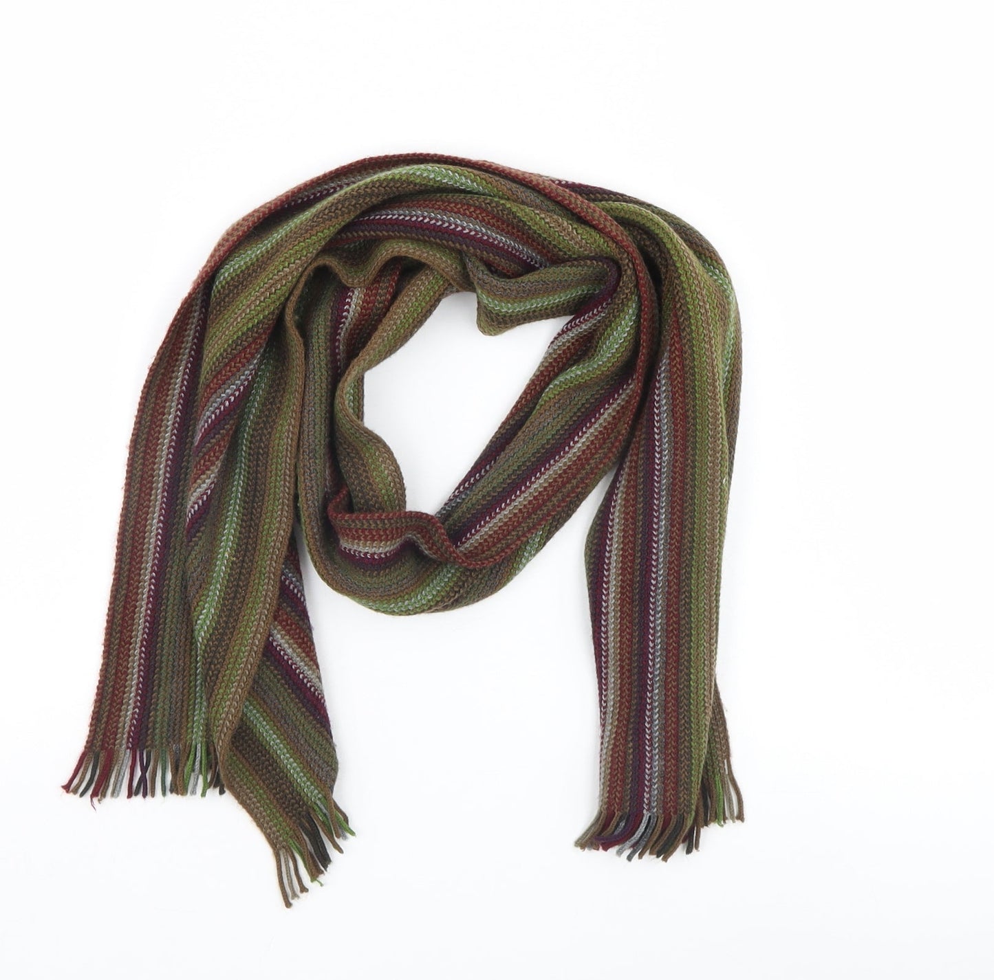 Preworn Unisex Multicoloured Scarf One Size