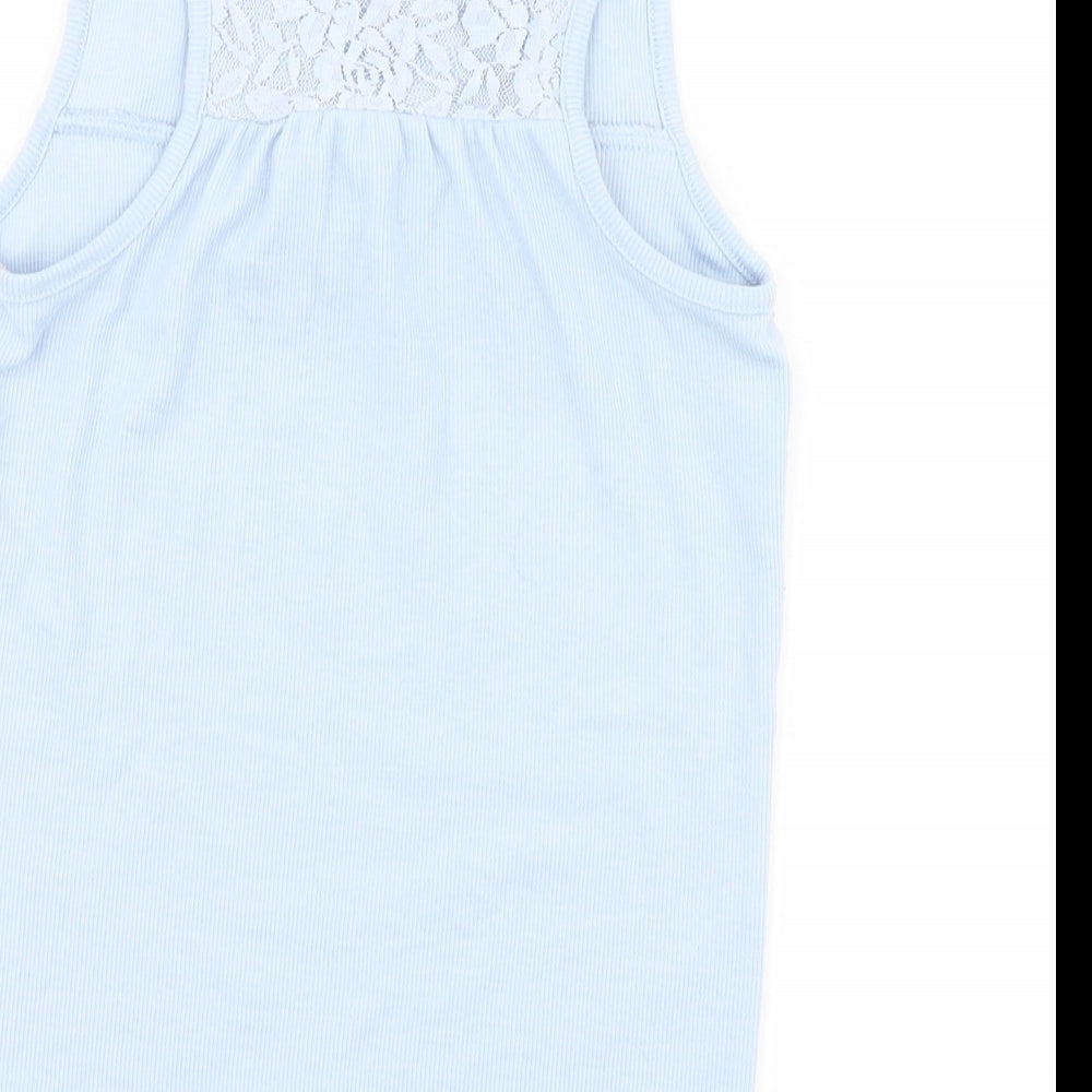 TU Girls Blue Basic Tank Size 10 Years