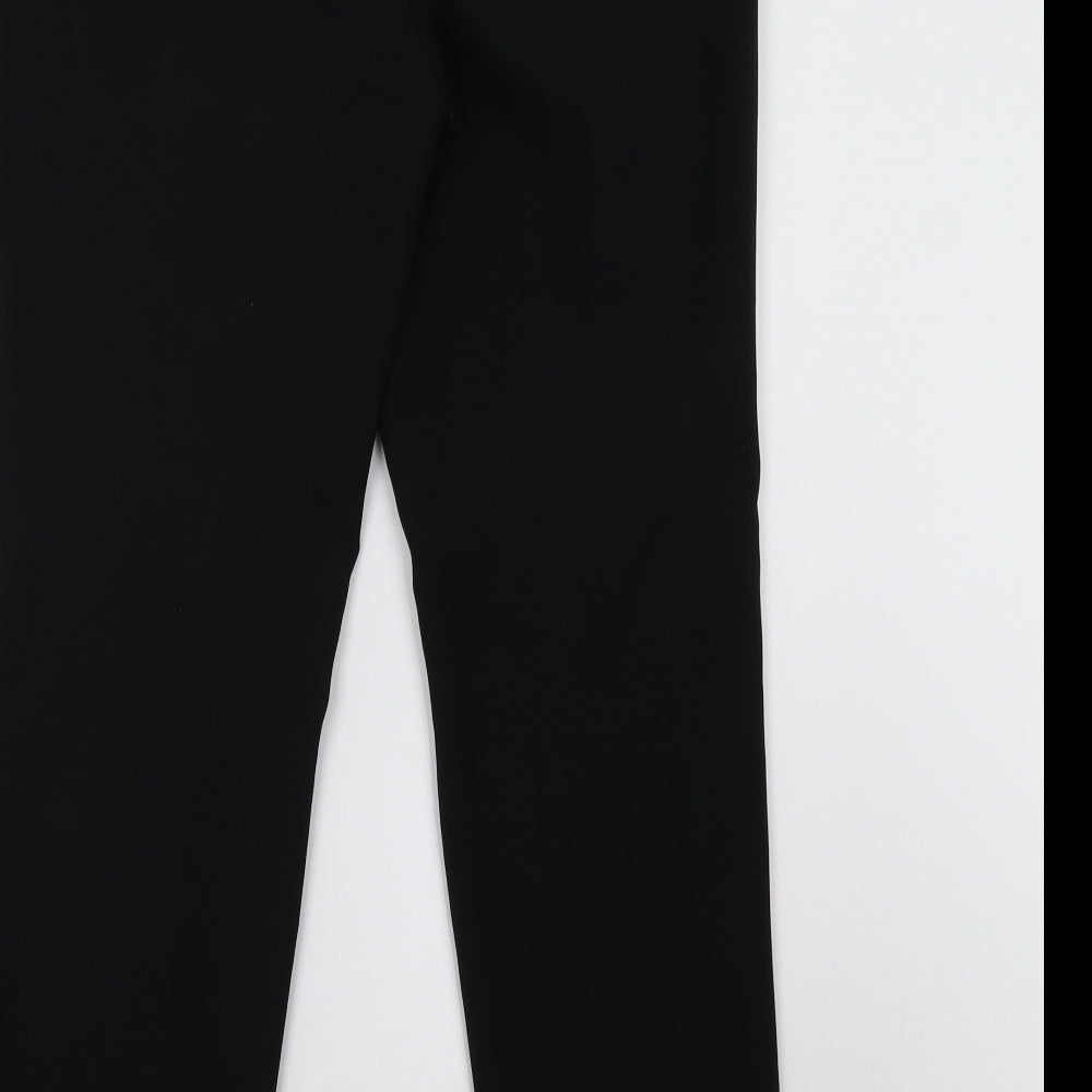 F&F Womens Black Trousers Size 8 L28 in