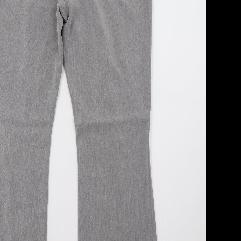 Marks and Spencer Womens Grey Trousers Size 12 L30 in
