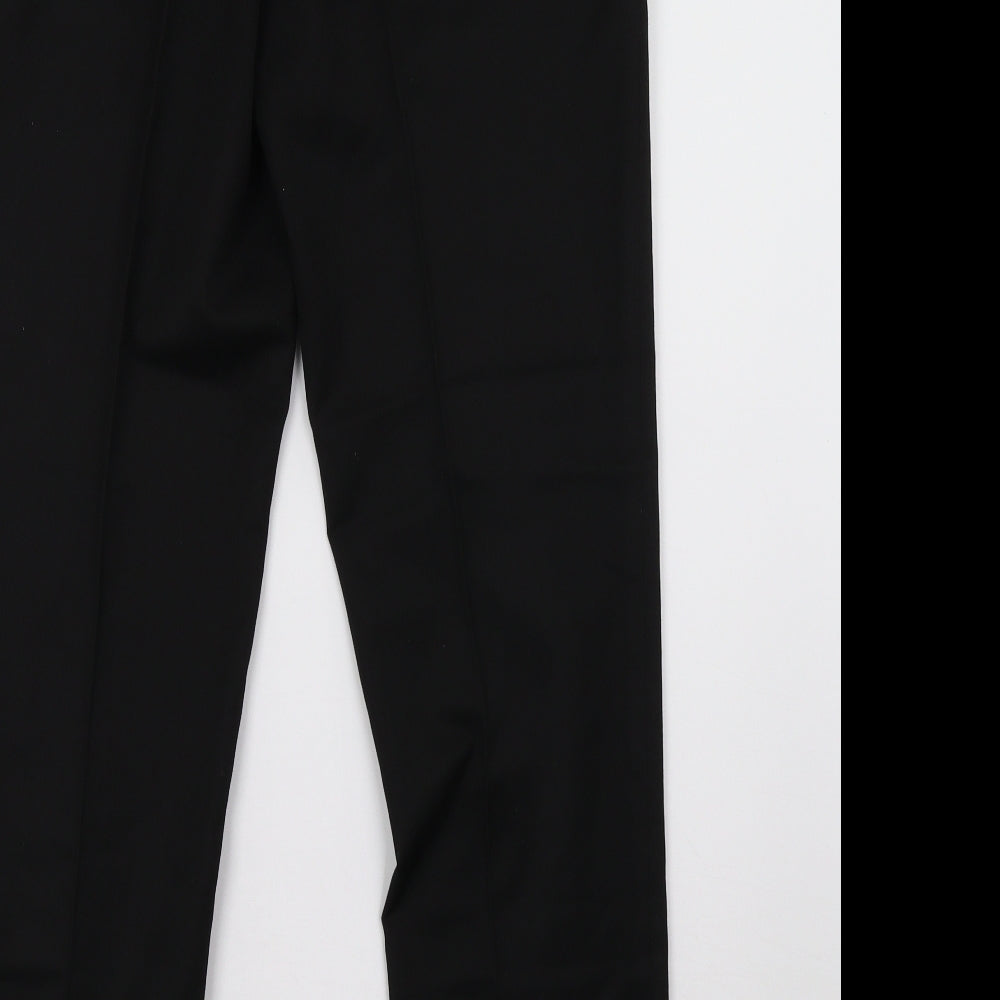 Matalan Mens Black Trousers Size 32 L31 in