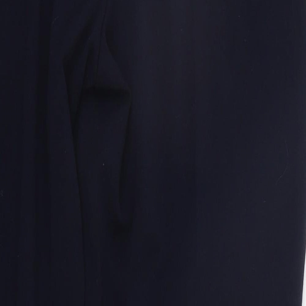 Marks and Spencer Womens Blue Trousers Size 14 L25 in