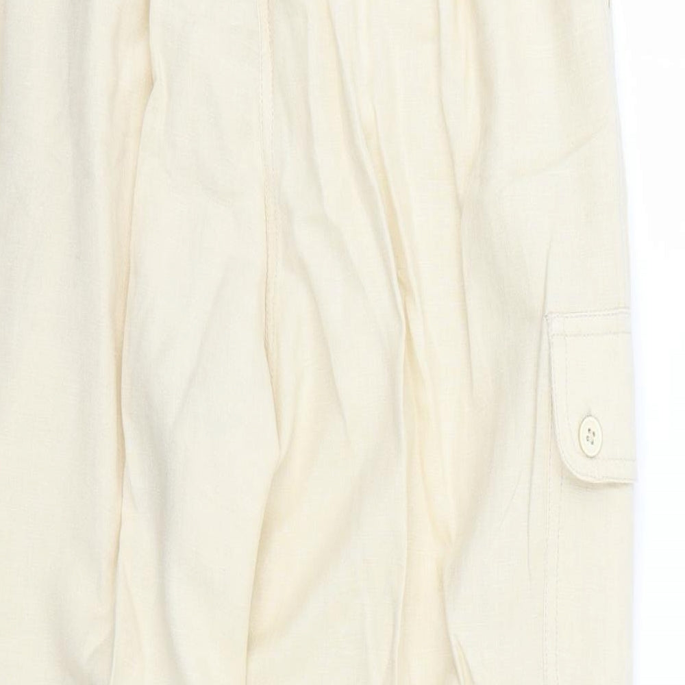 casual comfort Womens Beige Trousers Size 14 L25 in