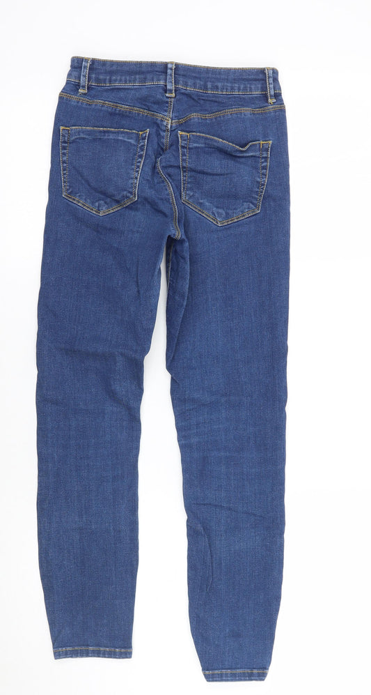 ASOS Womens Blue Skinny Jeans Size 25 L26 in