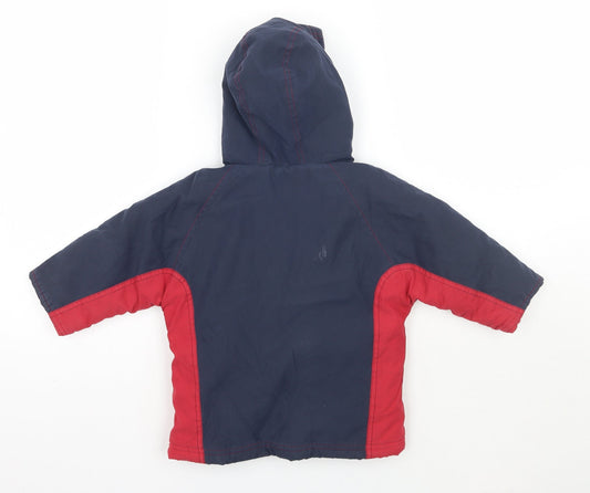 navigator Boys Blue Jacket Coat Size 2 Years