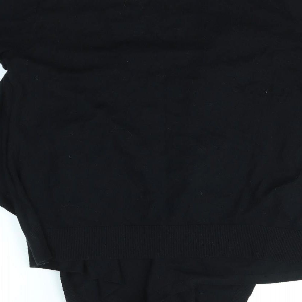 F&F Womens Black Cardigan Jumper Size 14