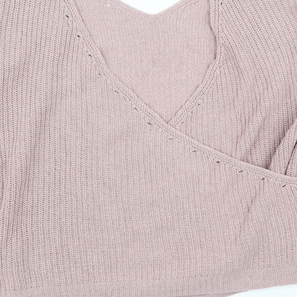 Primark Womens Pink Pullover Jumper Size S