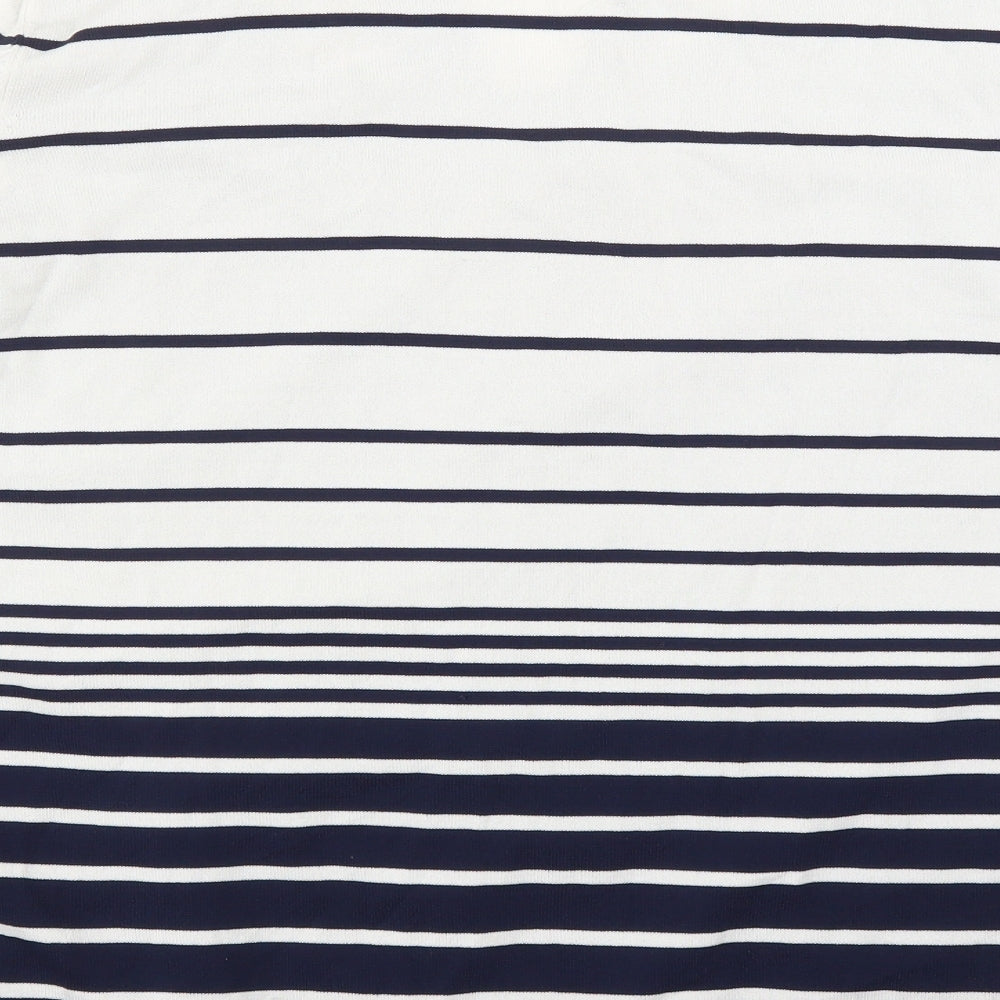 Ann Harvey Womens Multicoloured Striped Pullover Jumper Size M