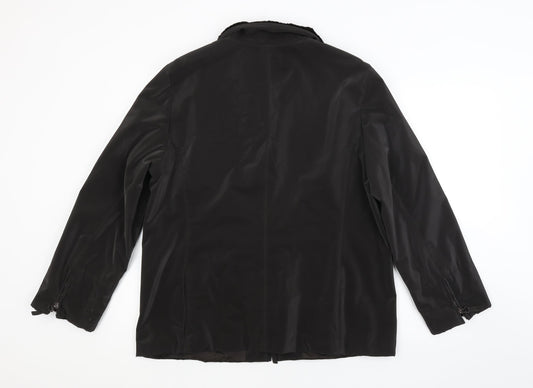 DUO Womens Brown Jacket Size 14