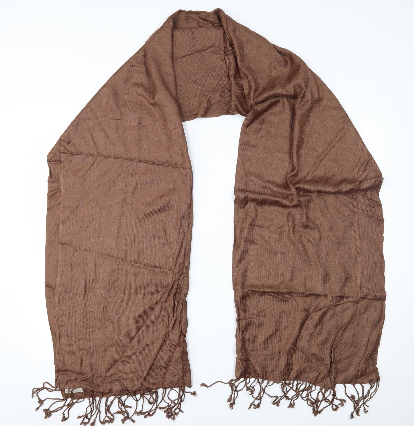 Preworn Womens Brown Scarf