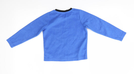 Matalan Boys Blue Pullover Jumper Size 5 Years
