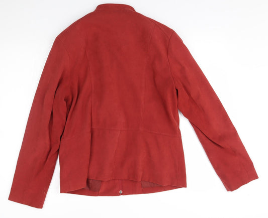 EWM Womens Red Jacket Size 14