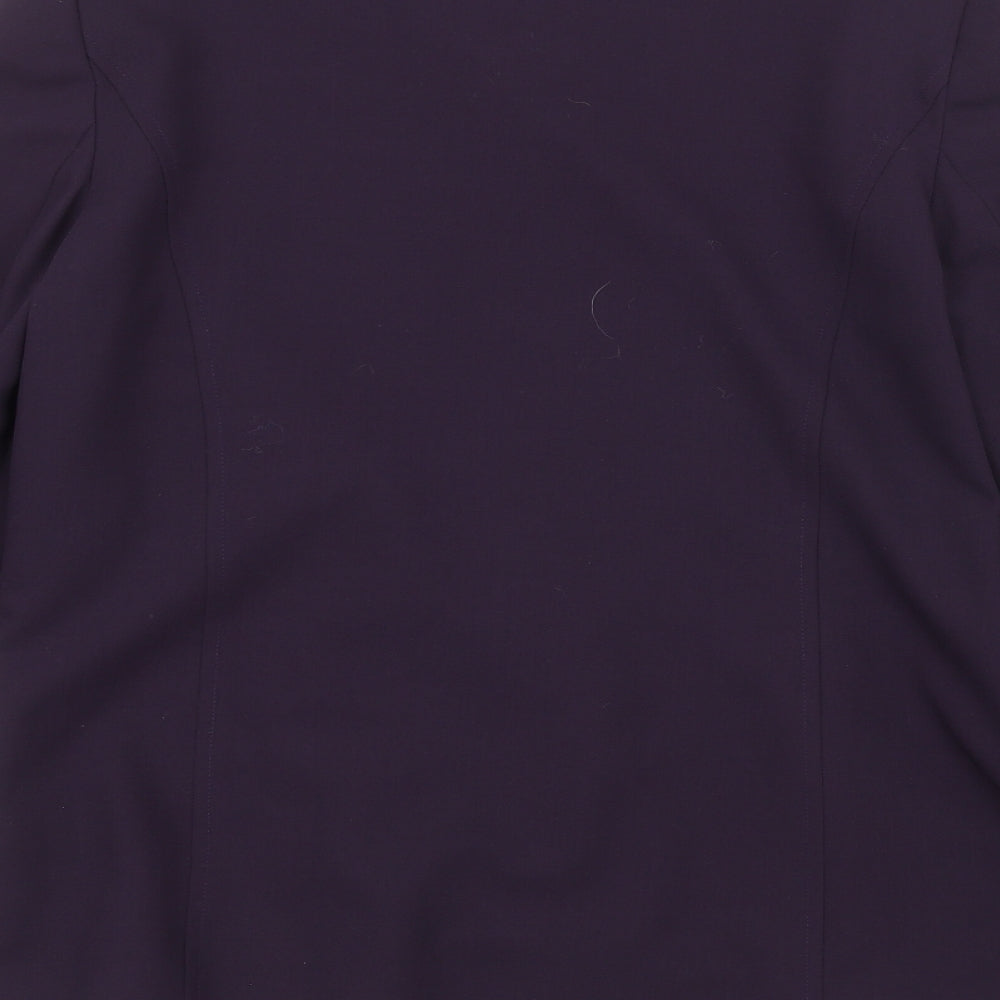 Preworn Womens Purple Jacket Size 12