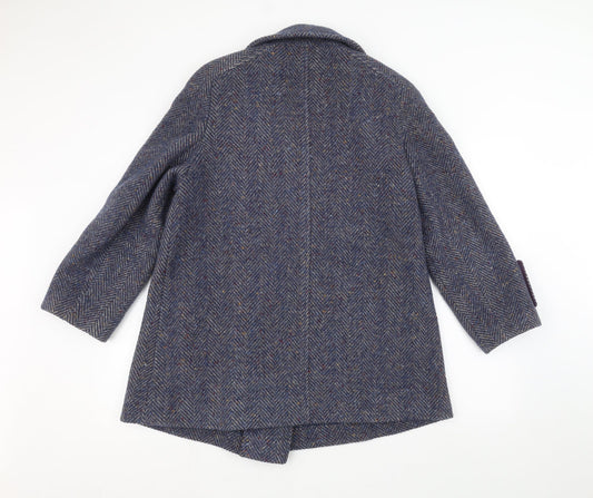english lady Womens Blue Jacket Size 14