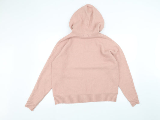 Primark Womens Pink Pullover Hoodie Size S