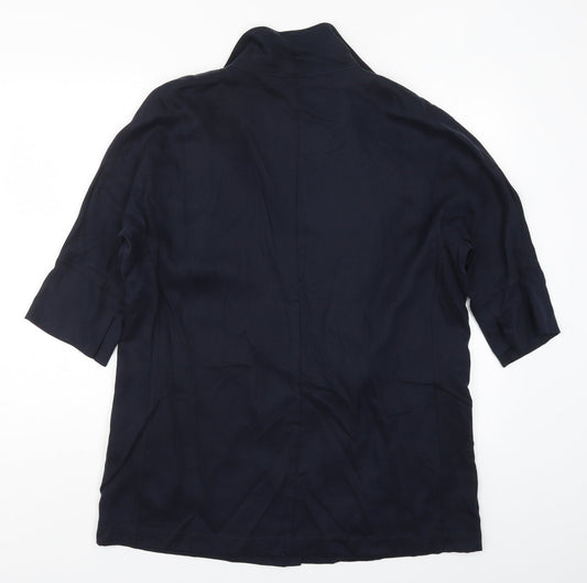 DASH Womens Blue Jacket Size 14