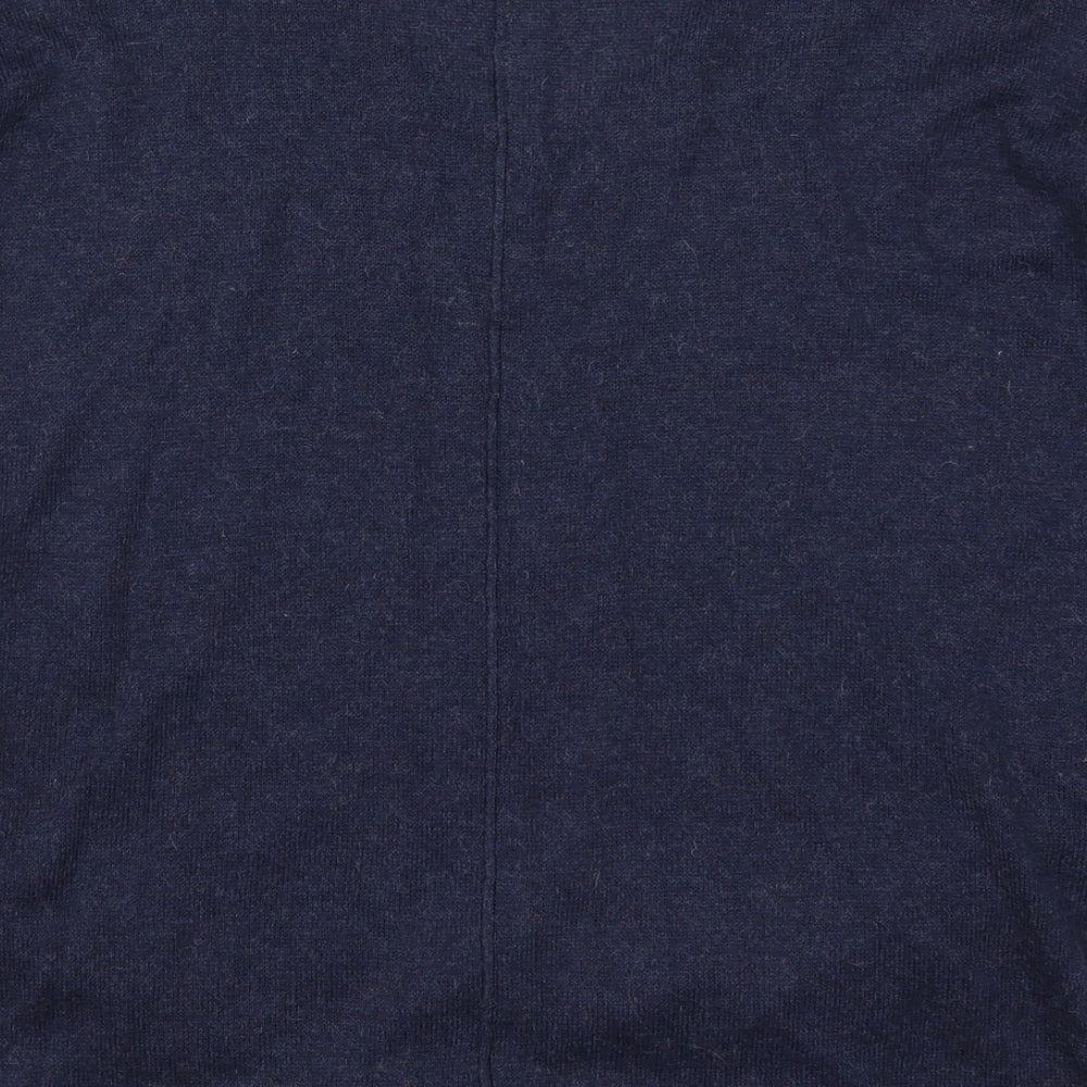Body Flirt Womens Blue Knit Pullover Jumper Size S