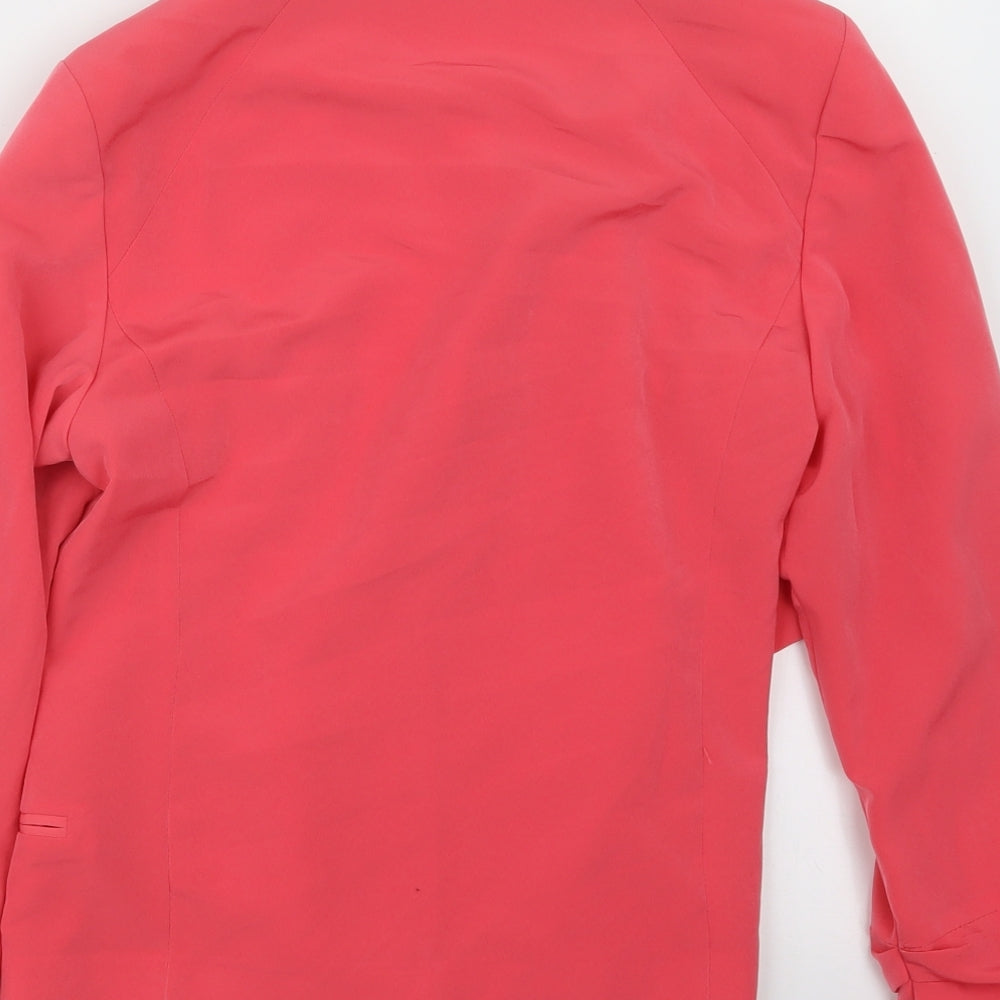 New Look Womens Pink Jacket Size 12