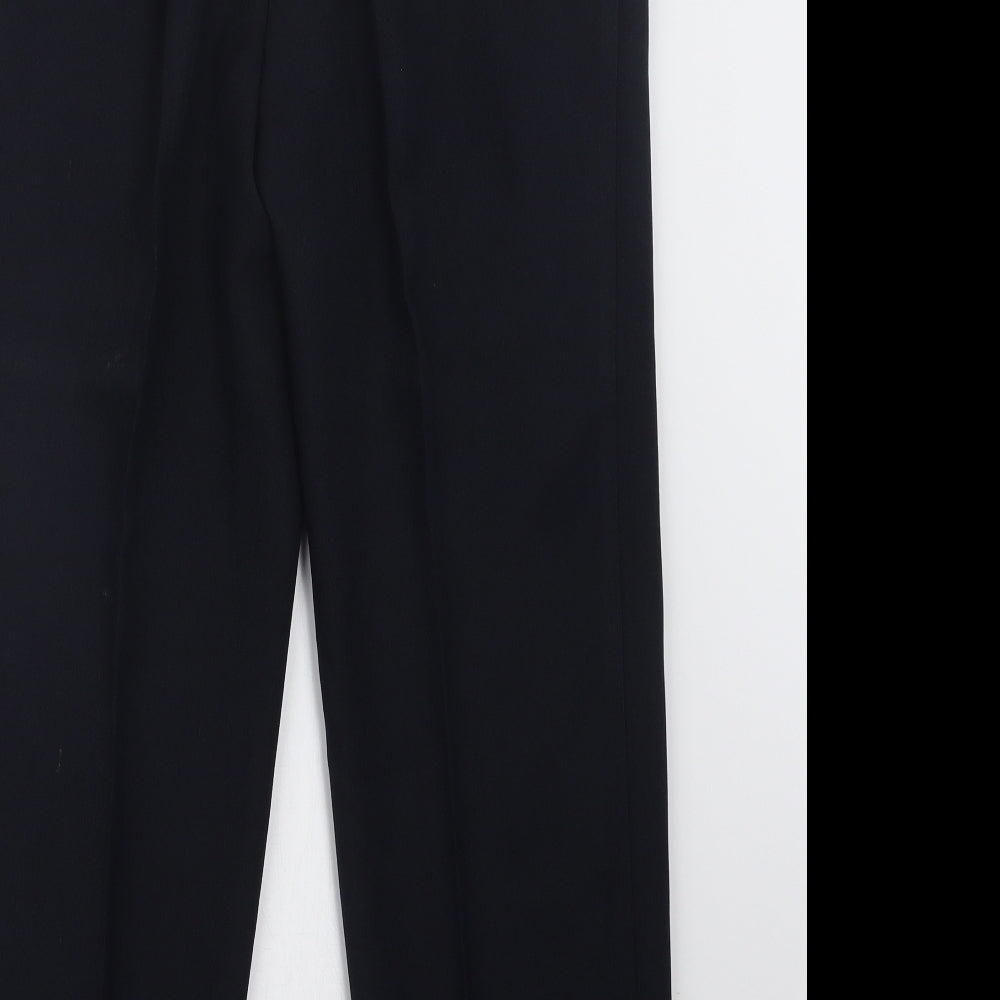 Marks and Spencer Womens Blue Trousers Size 10 L26 in