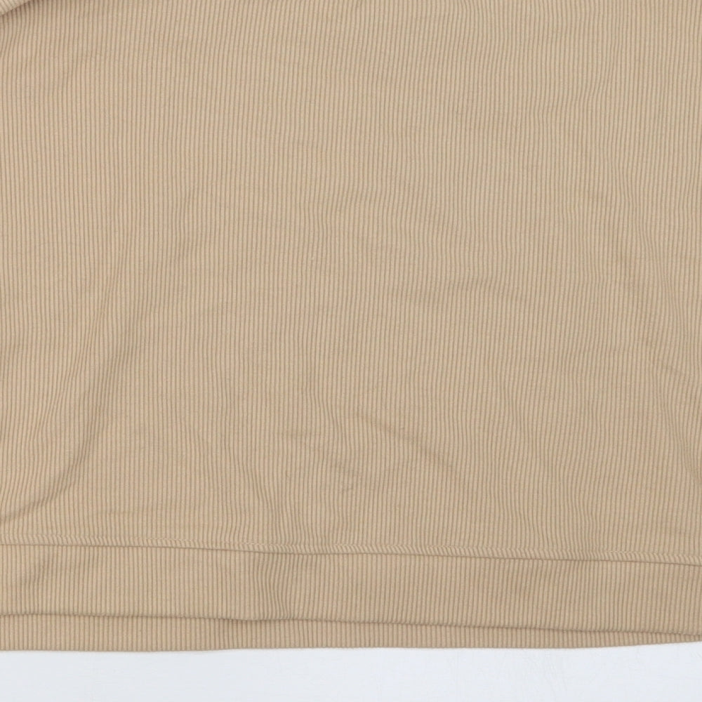 Topshop Womens Beige Pullover Jumper Size L