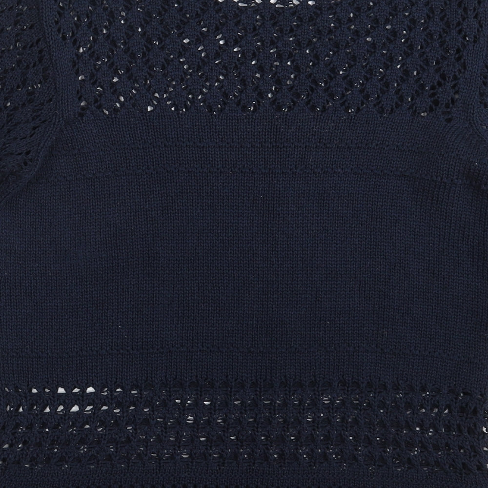 Amaryllis Womens Blue Pullover Jumper Size 10