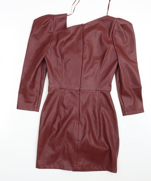 Preworn Womens Brown Fit & Flare One Size