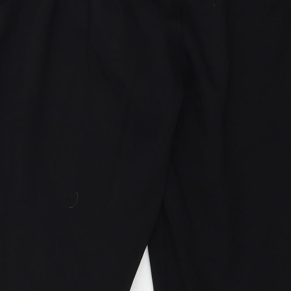 Tailored Womens Black Trousers Size 16 L24 in