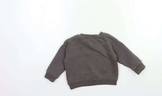 Primark Baby Grey Pullover Jumper Size 6-9 Months