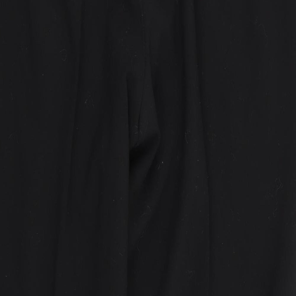 BHS Womens Black Trousers Size 16 L30 in