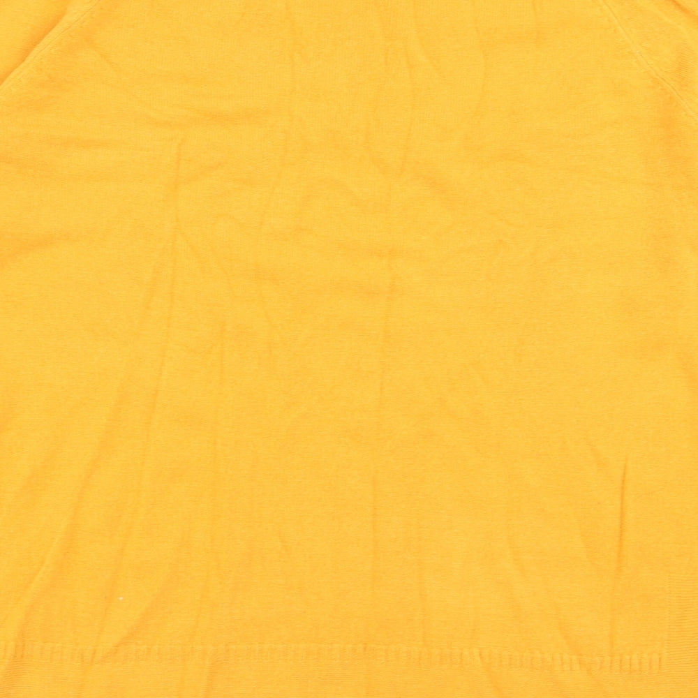 TU Womens Yellow Pullover Jumper Size 12