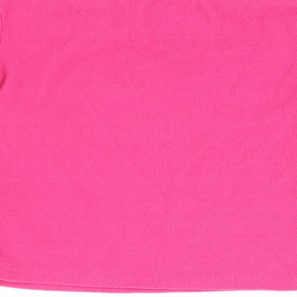 YD Girls Pink Fleece Top Pyjama Top Size 2-3 Years