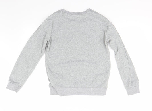 Vogue Italia Womens Grey Pullover Sweatshirt Size S