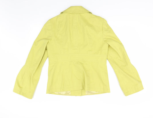 Debenhams Womens Green Jacket Size 12