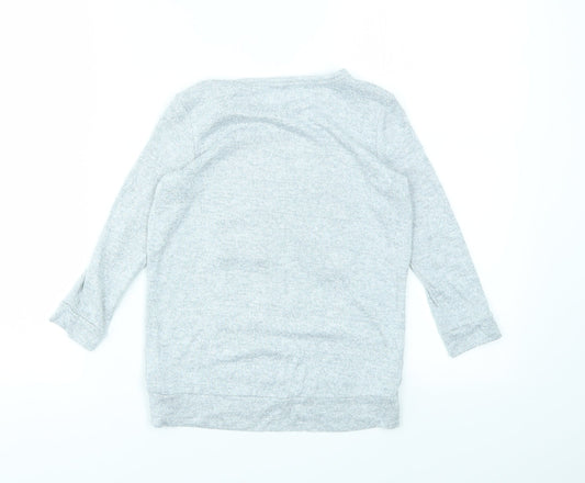 Gap Girls Grey Pullover Jumper Size XS