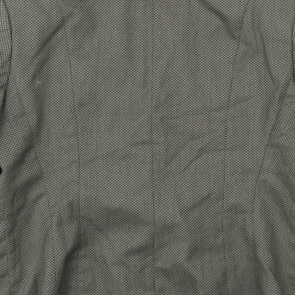 ANNA ROSE Womens Green Jacket Blazer Size 12