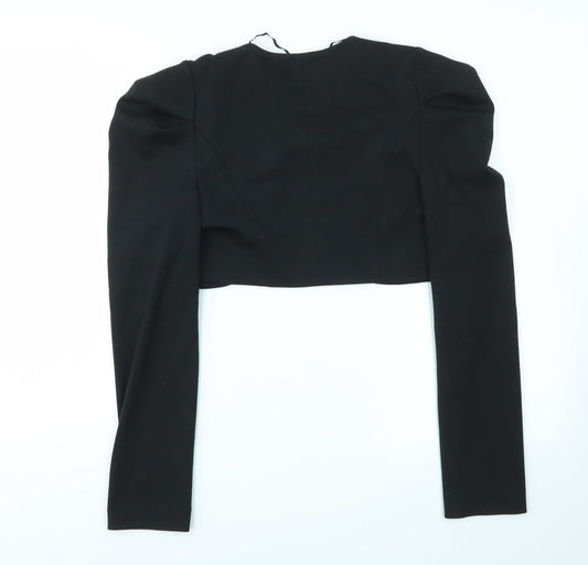 George Womens Black Jacket Blazer Size 8