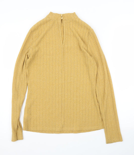 NEXT Womens Yellow Basic T-Shirt Size 12