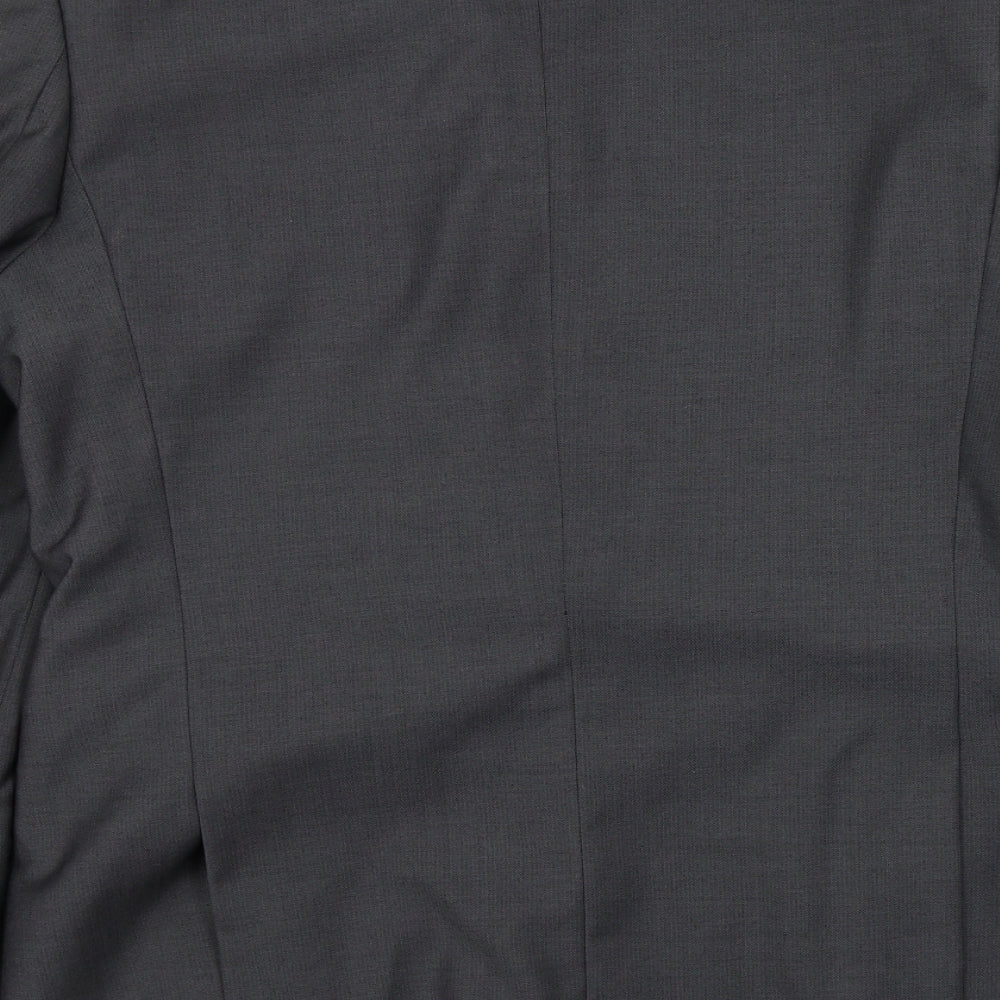 JACK REID Mens Grey Jacket Blazer Size 40