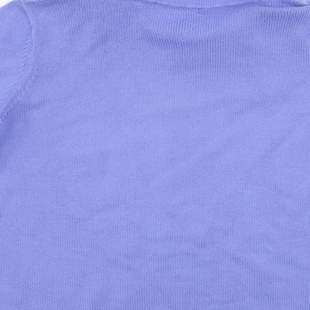 Marks and Spencer Womens Blue Pullover Jumper Size 16