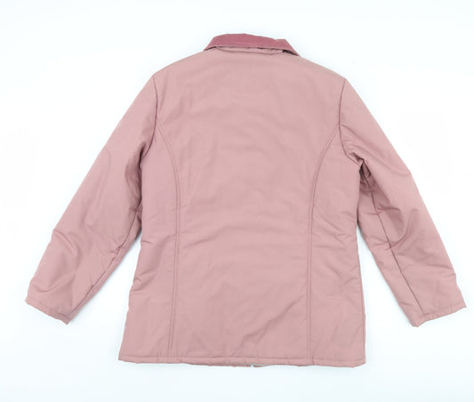 Tiklas Womens Orange Puffer Jacket Coat Size 42