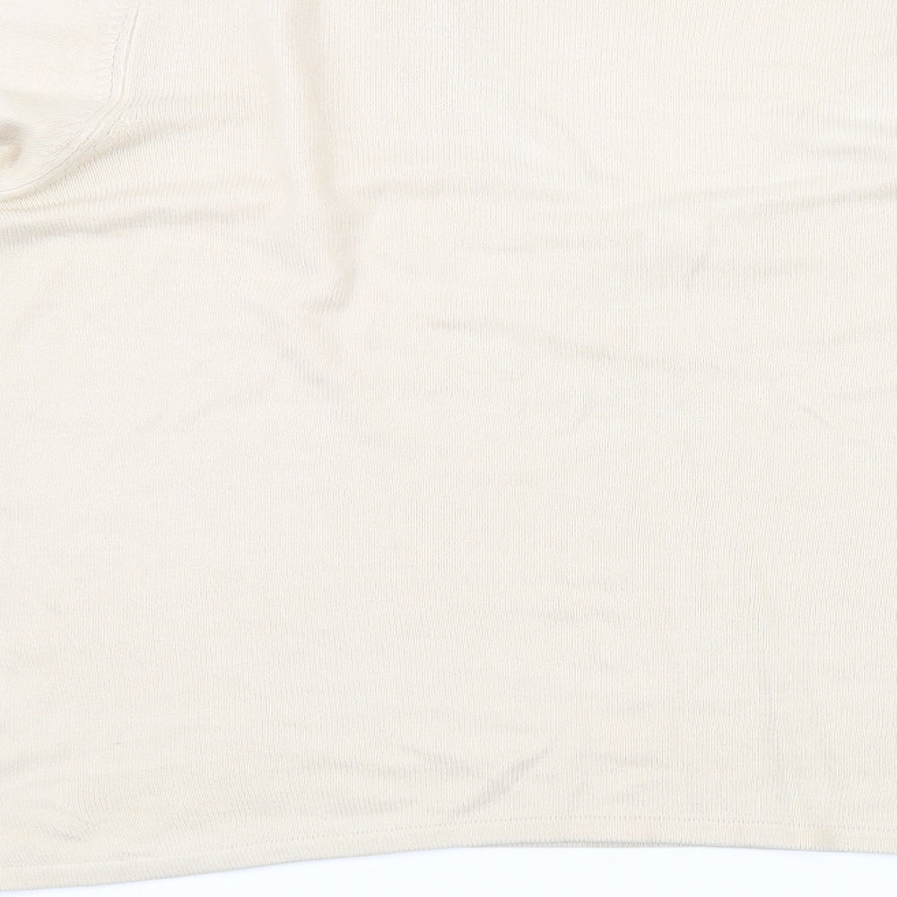 Dorothy Perkins Womens Beige Pullover Jumper Size 18