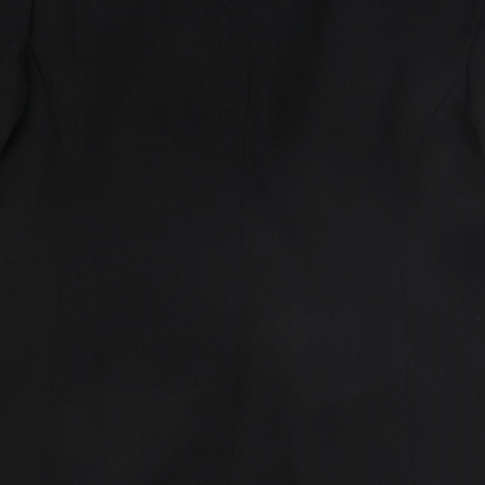 KALFE SA Womens Black Jacket Suit Jacket Size 14