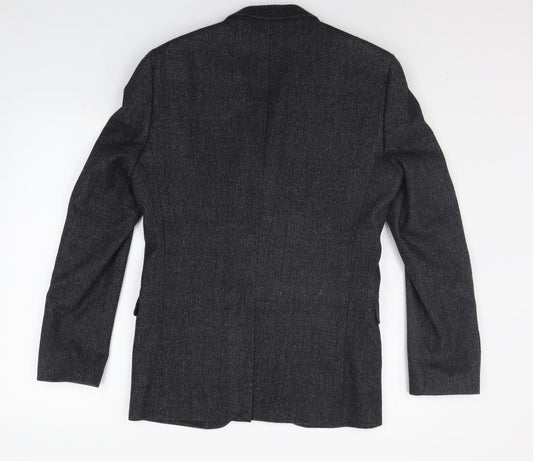 Primark Womens Grey Jacket Suit Jacket Size S