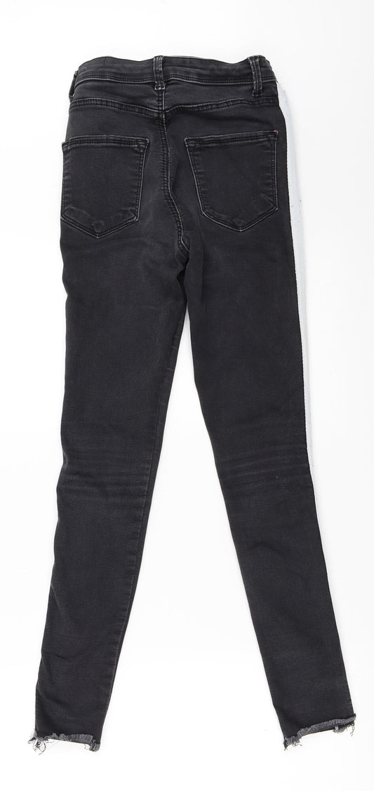 Preworn Womens Black Skinny Jeans Size 27 in L26 in