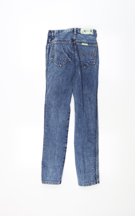 Preworn Womens Blue Skinny Jeans Size 24 in L26 in