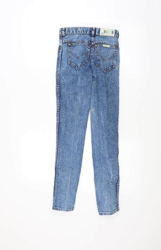 Preworn Womens Blue Skinny Jeans Size 24 in L26 in