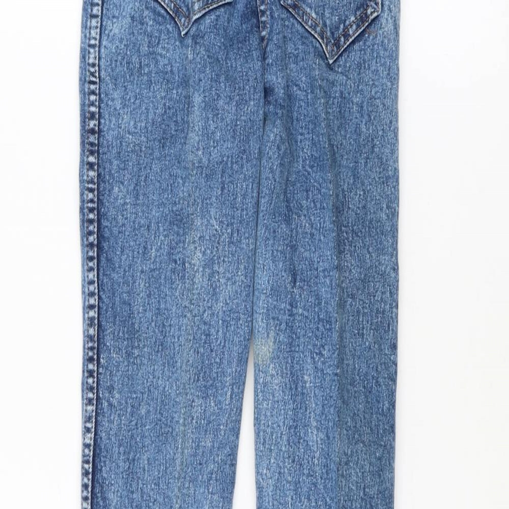 Preworn Womens Blue Skinny Jeans Size 24 in L26 in