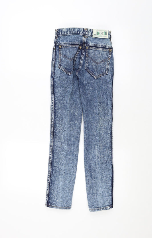 Preworn Womens Blue Skinny Jeans Size 24 in L26 in