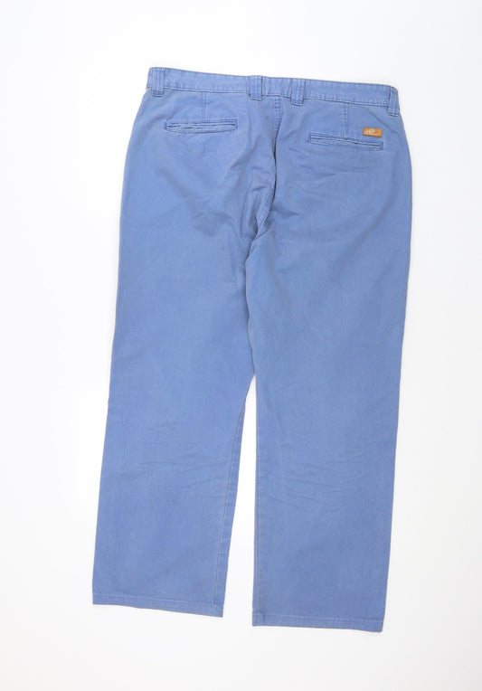 harvey parker Womens Blue Straight Jeans Size 36 in L30 in